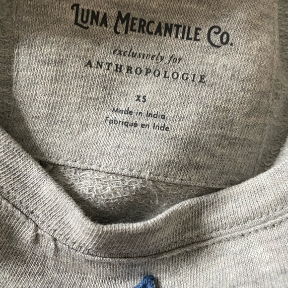 Anthropologie Luna Mercantile Co. Tiger Graphic Sweatshirt - Picture 6 of 6